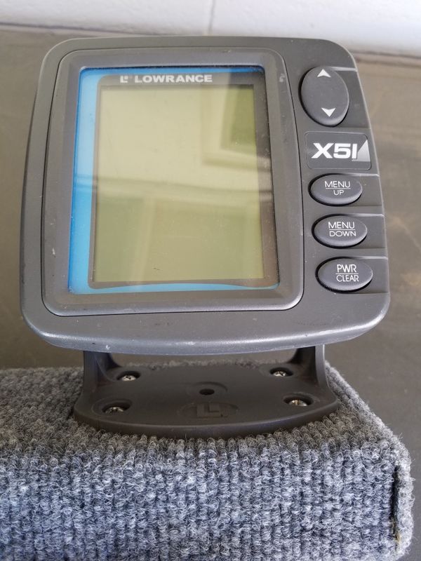 Lowrance X51 fish finder for Sale in Phoenix, AZ OfferUp