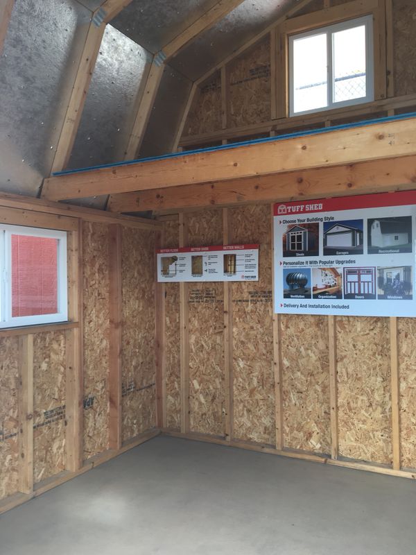 tuff shed display for sale at oak cliff home depot for