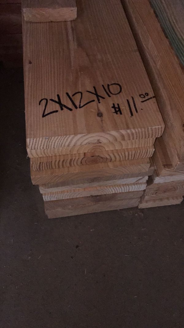 MADERA/WOOD/LUMBER 2x12x10 11 cada uno/each12 Farrell St HOUSTON TX