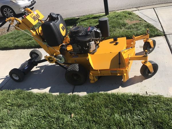 2016 Wright 36 walk behind mower with velke, was purchased less than a ...