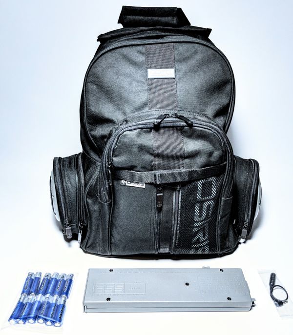 Vintage Osiris GBag Urban Sound Systems Speaker Skate Backpack Blacken