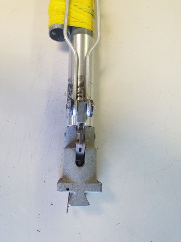 6' Hilti powder actuated tool extension pole with trigger and gun