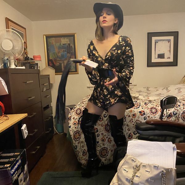 Brand new size 10 thigh high vinyl stilettos Pleasure