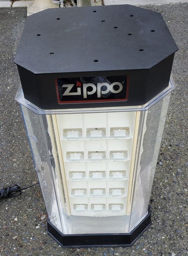Zippo lighter revolving display case for Sale in WA OfferUp
