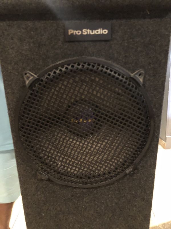 Pair HUGE Welton Carpeted Pro Studio 15'' Woofer Ps29r1 Home Stereo