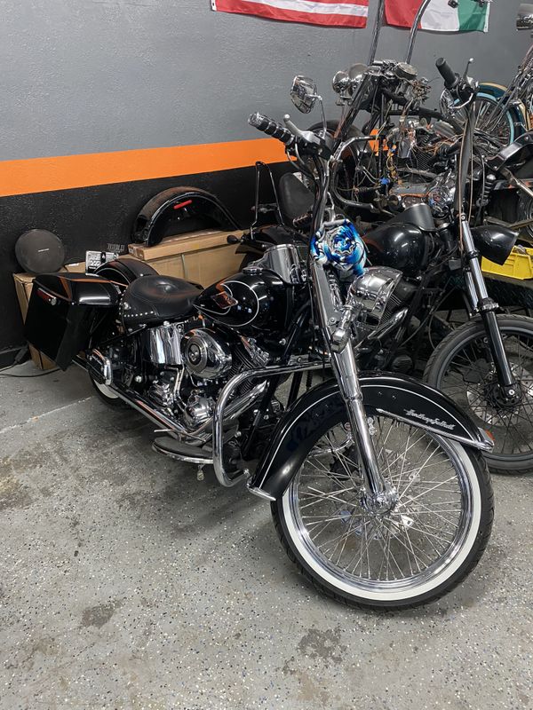 Harley Davidson Twisted tire rims wheels fat spoke Finance Snap for