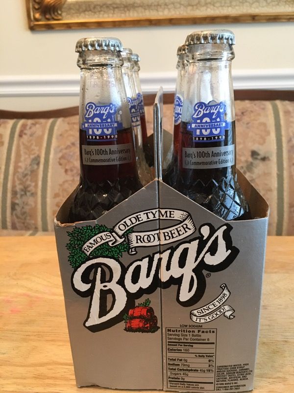 6 Vintage Barq's Root Beer Bottles with Carton for Sale in Gulfport, MS