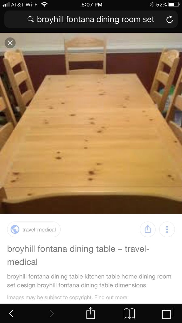 Broyhill Fontana Dining Room Set Moving Must Go For In Greensboro Nc Offerup