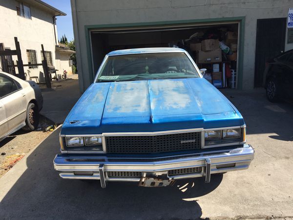 77 Caprice classic on 26s runs and drives fine just body for Sale in ...