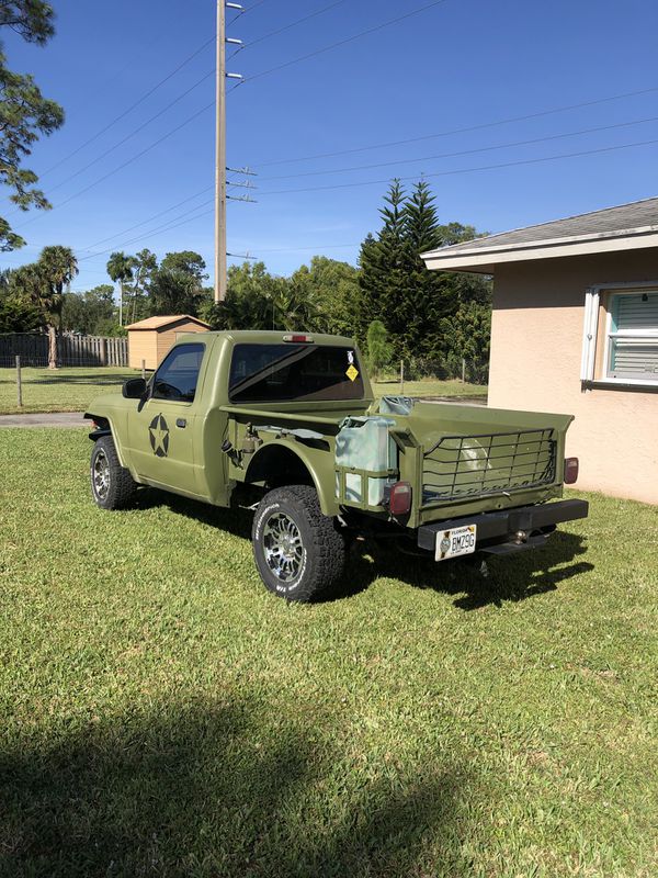 Ford ranger custom build as army truck for Sale in Lake Worth, FL - OfferUp