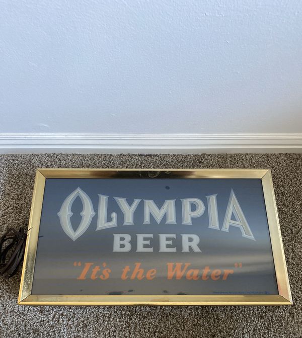 Rare 1950’s Olympia Beer lighted Sign for Sale in San Pedro, CA - OfferUp