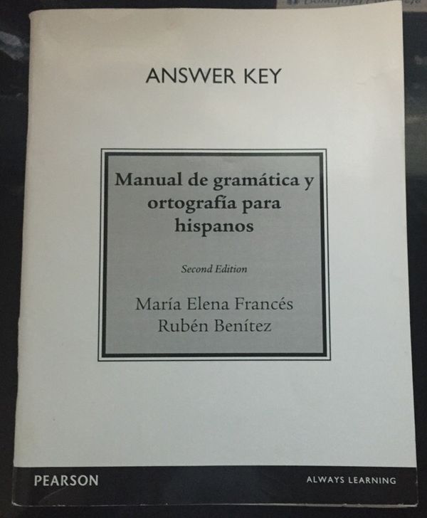 Manual De Gramatica Y Ortografia Para Hispanos