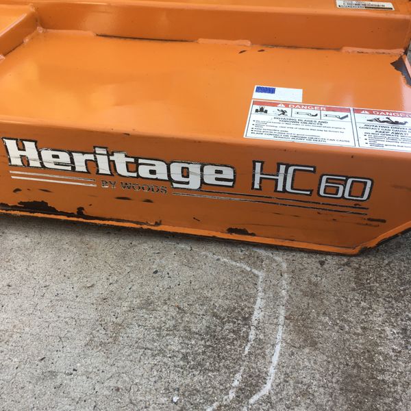 WOODS brand HC60 five foot bush hog for Sale in Mint Hill, NC - OfferUp