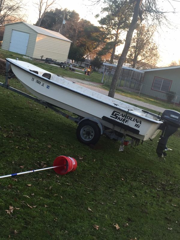 2001 16ft Carolina Skiff for Sale in Houston, TX OfferUp