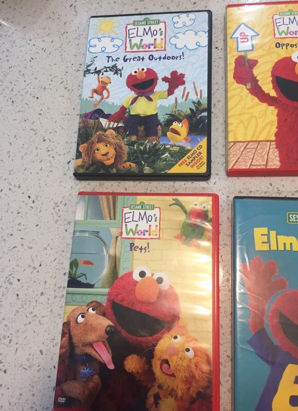 Elmo's world dvds for Sale in Chicago, IL - OfferUp