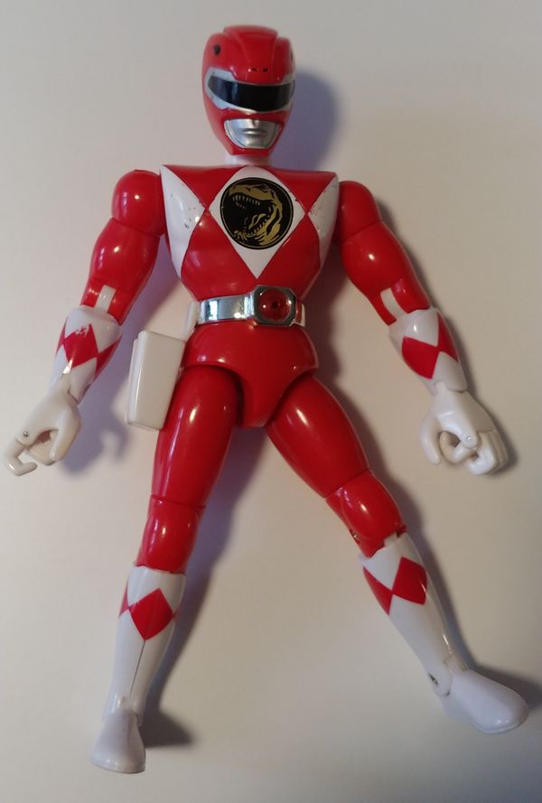 red power ranger action figures