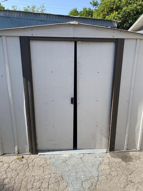 arrow newport metal shed 8 ft x 6 ft for sale in el monte