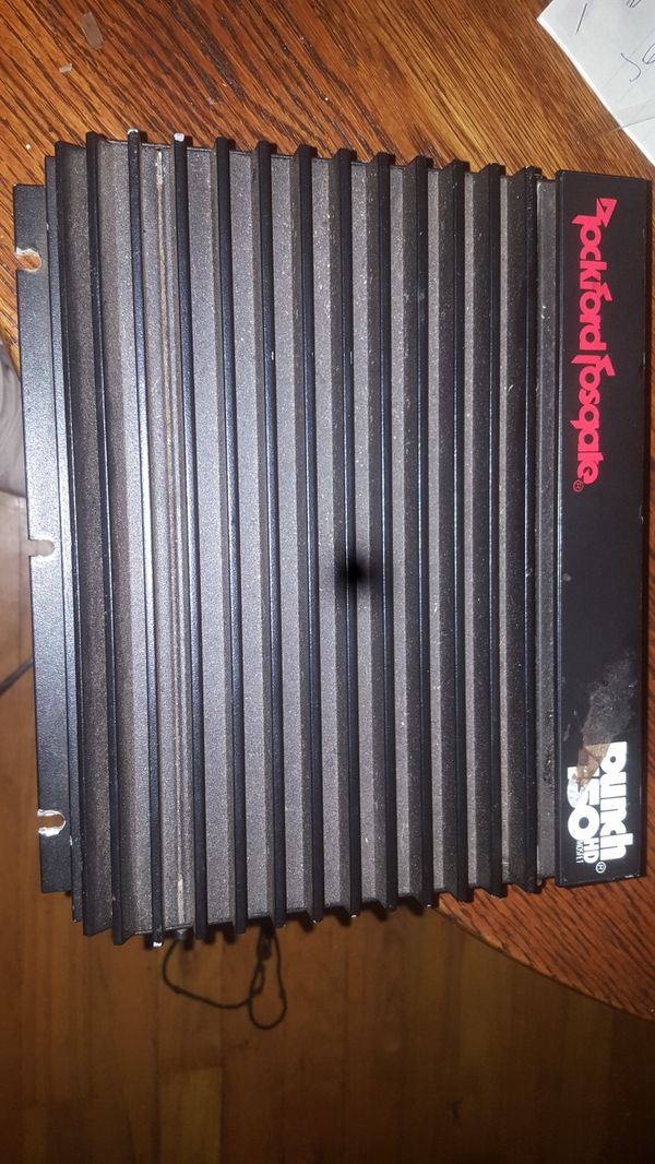 ROCKFORD FOSGATE PUNCH 75HD 2 CHANNEL OLD SCHOOL CAR AUDIO AMPLIFIER