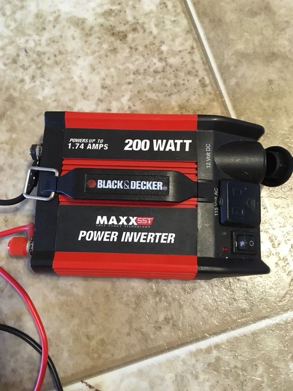 Black & Decker maxsst power inverter for Sale in Springfield, MO OfferUp