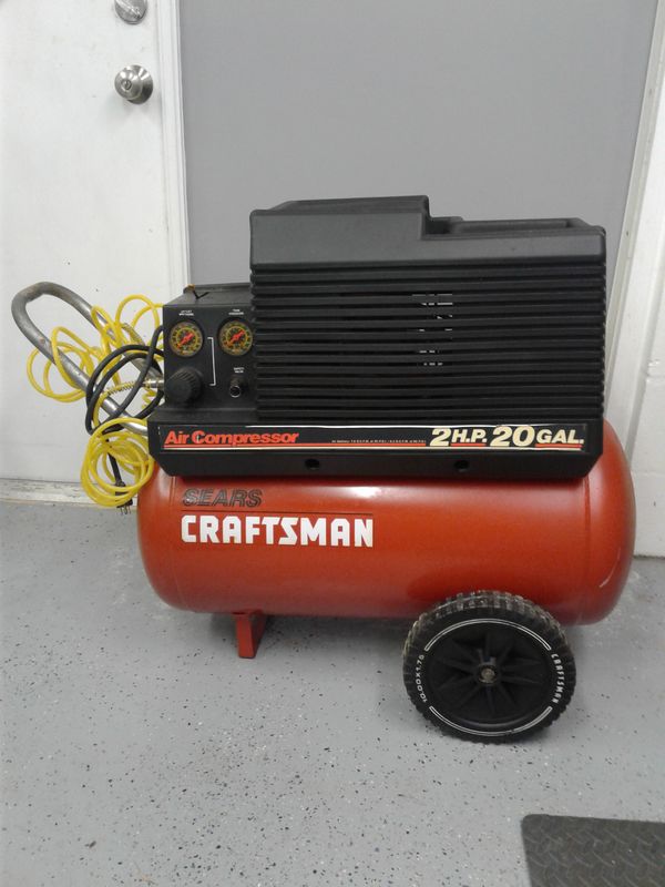 Craftsman 2hp 20 gallon air compressor for Sale in Kissimmee, FL - OfferUp