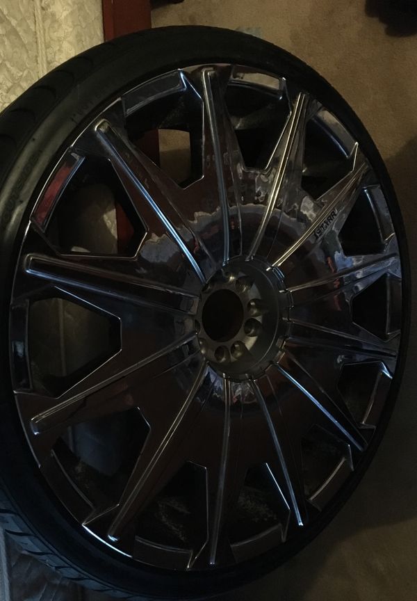 24 inch rims and tires for Sale in Decatur, GA OfferUp
