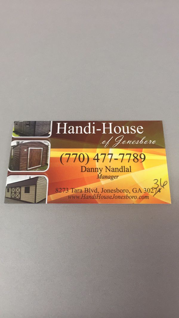 Storage shed Handi house jonesboro ga 30236 for Sale in ...