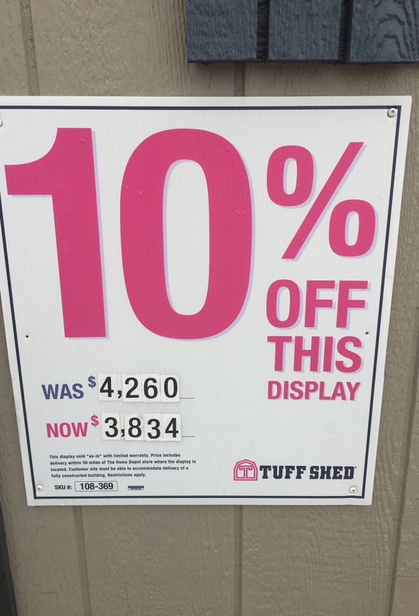 10x12 TR 800 Tuff Shed for Sale in Lee's Summit, MO - OfferUp