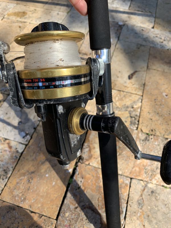 Penn 750 SS deep sea fishing rod and reel for Sale in Fort Lauderdale