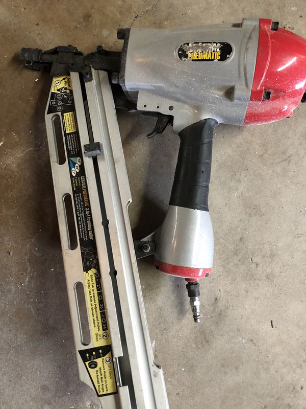 Harbor freight 21 degree framing nailer for Sale in Des Moines, WA