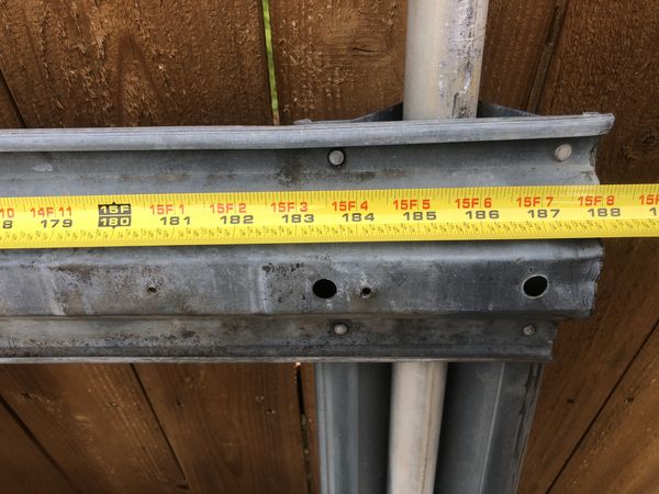 Huchison Western 5 panel galvanized utility farm gate - 15-1/2’ x 53