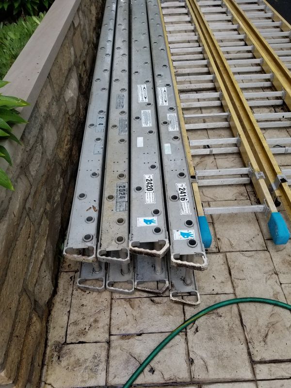 Werner walk boards and Extension ladders for Sale in Wheaton, IL OfferUp