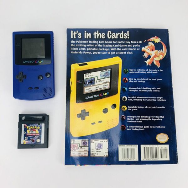 Gameboy Color W Pokemon Trading Card Game And Guide For