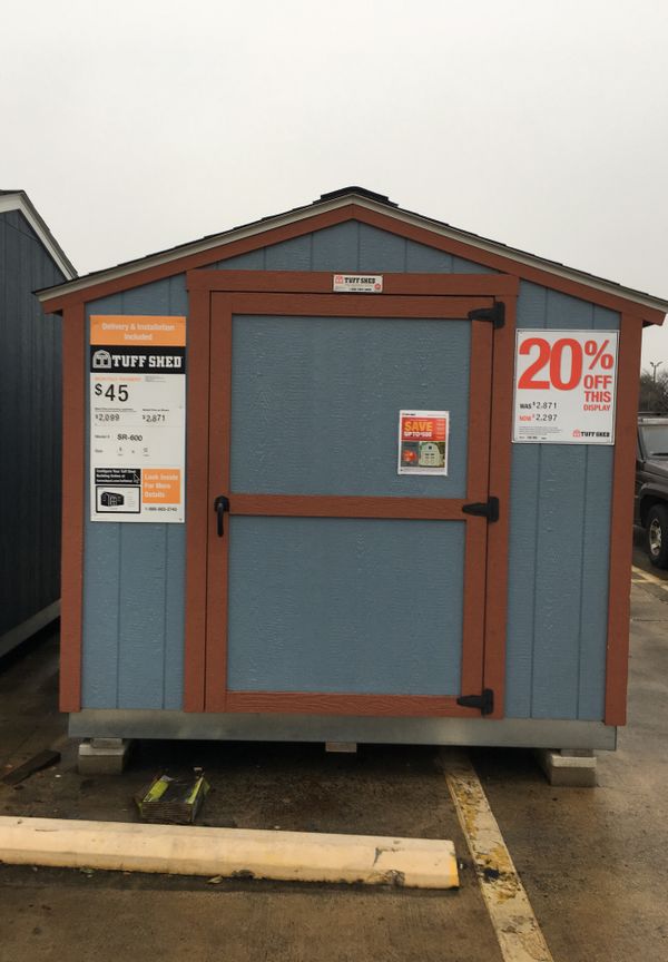 TUFF Shed SR 600 8x12 sold as is with FREE delivery within 30 miles of ...