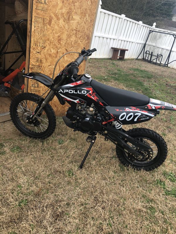 used apollo 125cc dirt bike