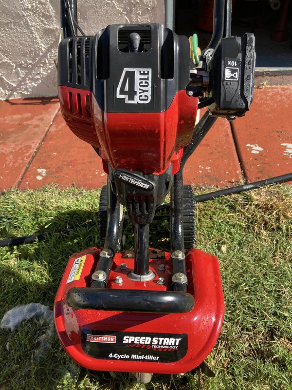 MUST SELL, MAKE OFFER LIKE NEW CRAFTSMAN GAS ROTOTILLER for Sale in