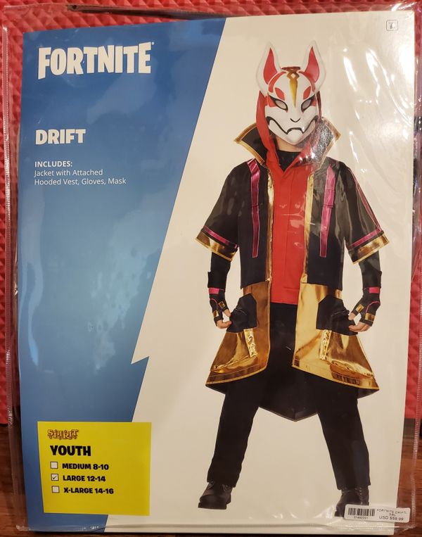 Fortnite Drift halloween costume kids Large 1214 for Sale in Grand