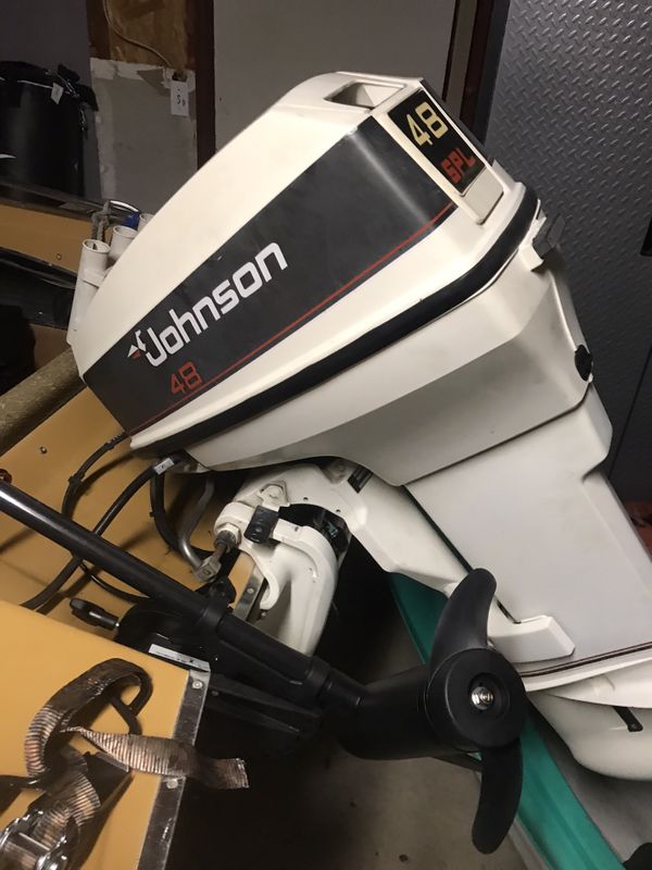 Johnson 48 HP Outboard Motor for Sale in Modesto, CA OfferUp