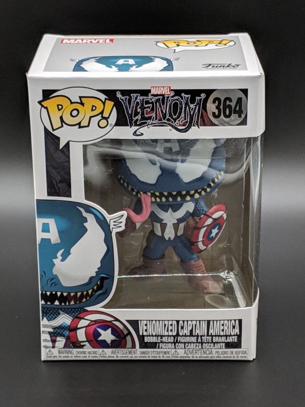 funko pop venomized captain america