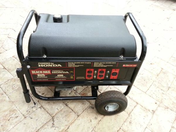 Black Max 8125 Generator Honda Gx390 For Sale In Hollywood Fl Offerup