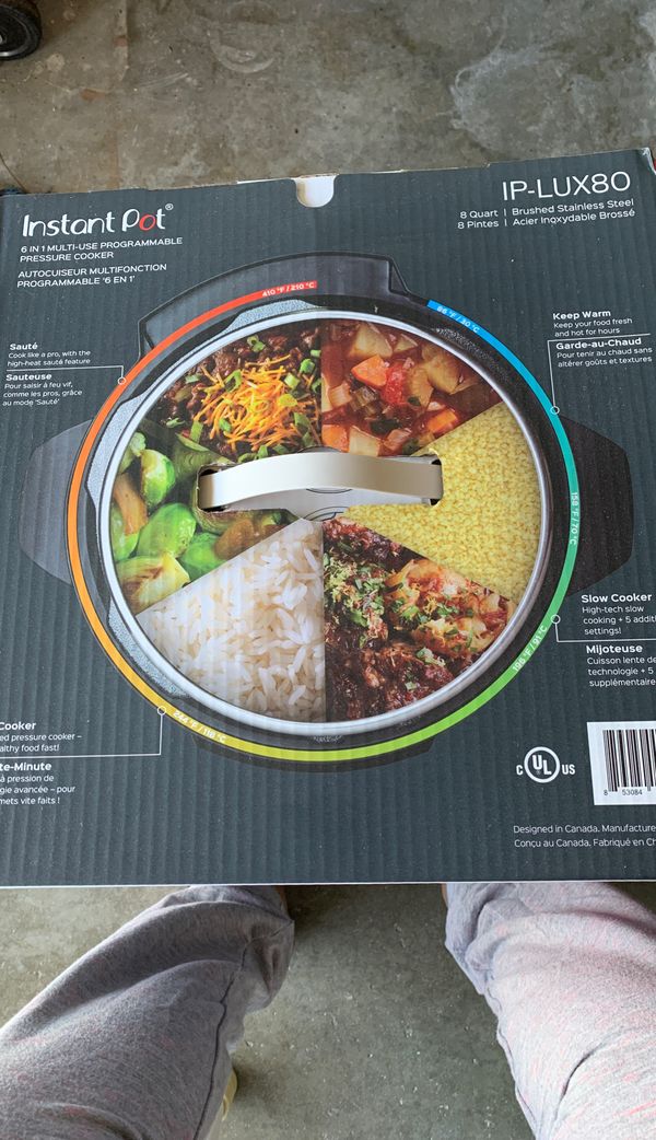 The original InstantPot insta pot 8 quart large size brand new never