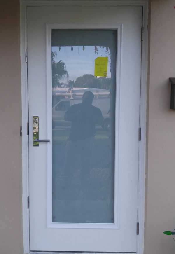 Exterior Impact Doors With Frosted Glass For Sale In Oakland Park Fl Offerup