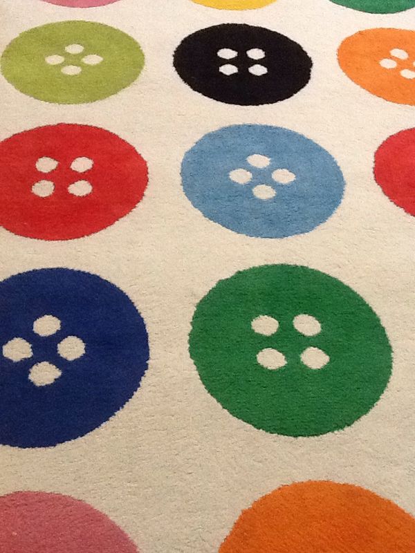 IKEA colorful button rug 4ft x 6ft for Sale in Miami, FL OfferUp