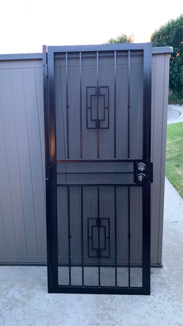 New customized security screen door 32 X 80 in for Sale in Montebello