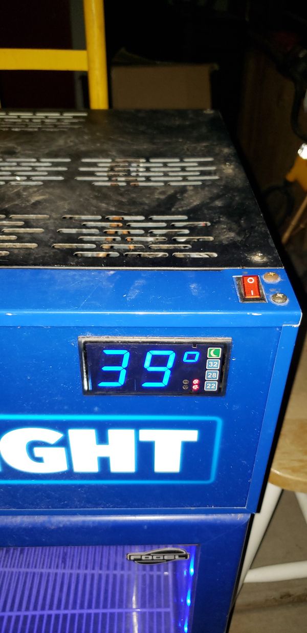 Bud light fridge with led lights mini fridge for Sale in Phoenix, AZ