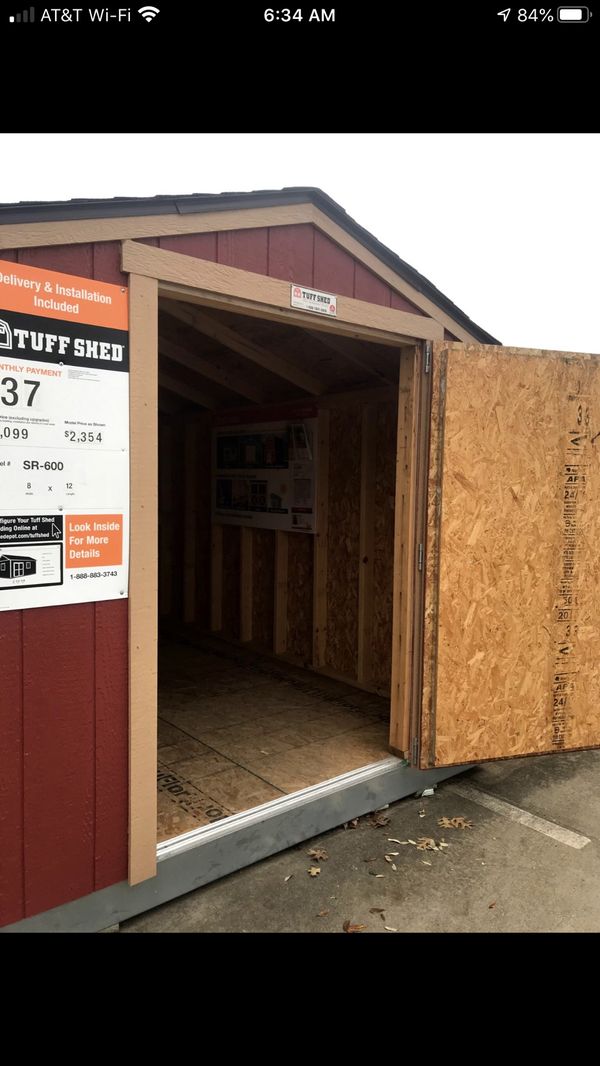 tuffshed tb 600 10x12 display lot shed for sale free