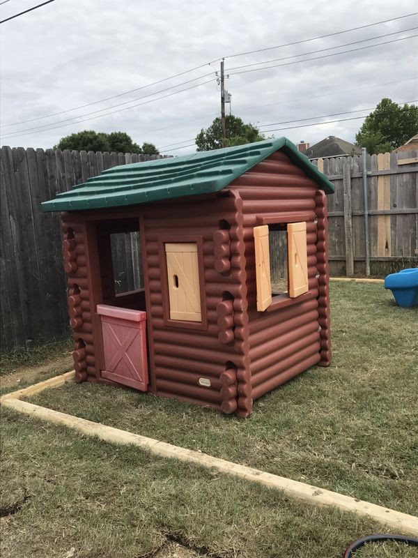 Step 2 Clubhouse Log Cabin For Sale In Cedar Hill Tx Offerup