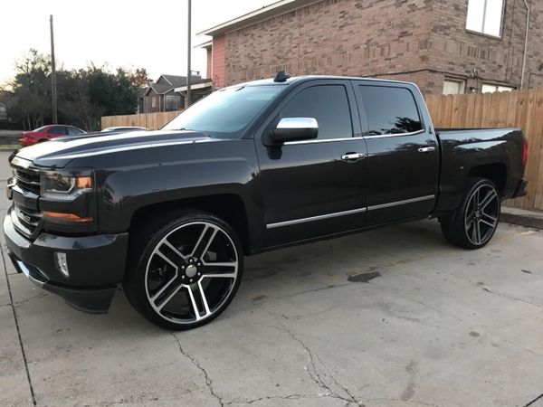 2016 Silverado 26s rims leather seats for Sale in Dallas, TX - OfferUp