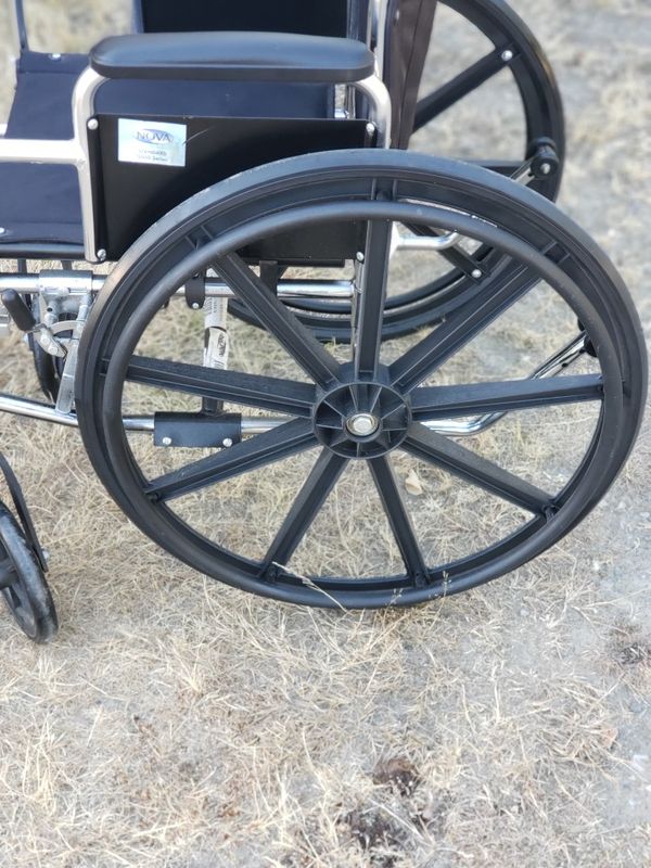 Nova Standard 5000 Series Wheelchair, 35"Tall, Seat is 18"Wide, 19"Tall, good condition for Sale
