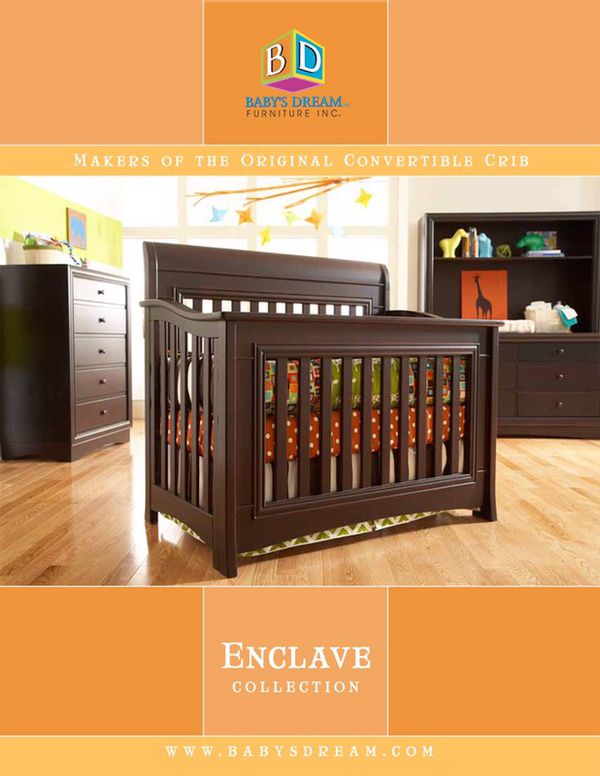 Baby S Dream Convertible Crib Enclave Collection In Espresso For