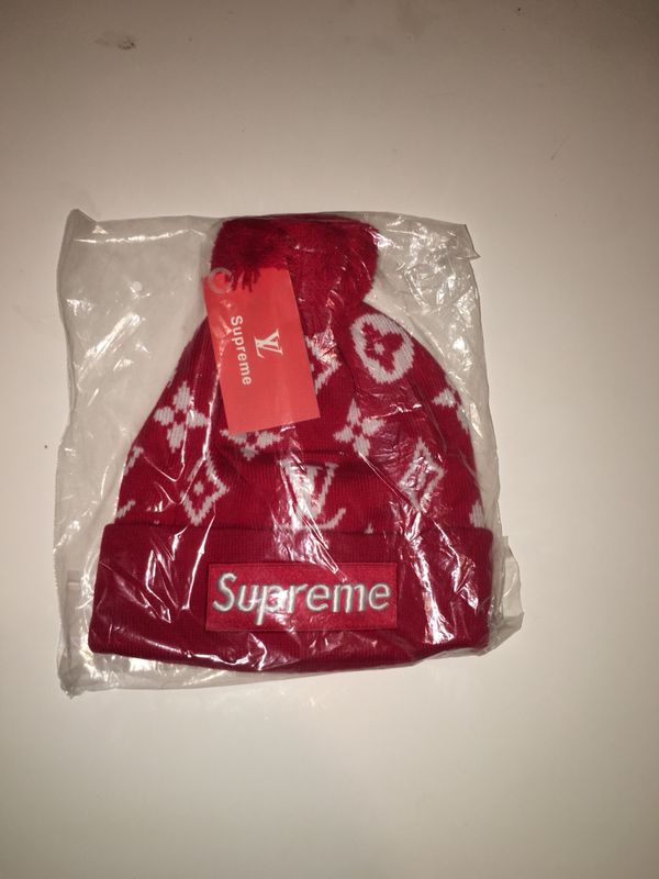 supreme beanie louis vuitton